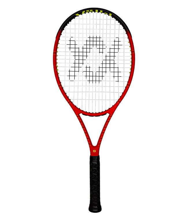 Völkl Tennisschläger Vöstra V8 100in/315g/Turnier 2024 rot - unbesaitet -